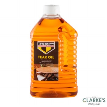 Bartoline Teak Oil 2 Litre