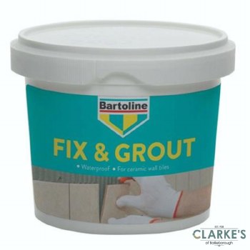 Bartoline Waterproof Fix and Grout 1kg