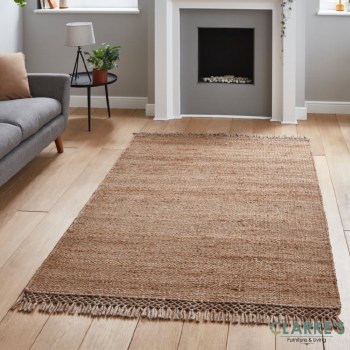 Bazaar 23787 Natural Jute Rug 120 x 170cm
