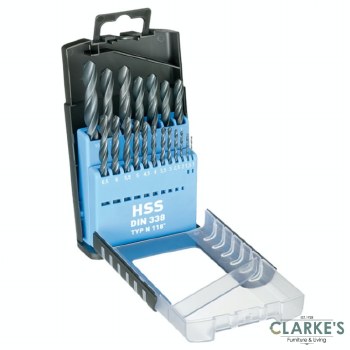Benman 19 Piece HSS Drill Bit Set