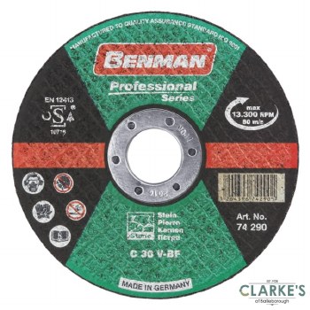 Benman Marble Cutting Disc 115mm
