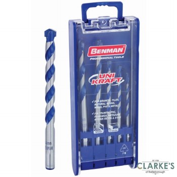 Benman Unicraft Multi-Purpose Dril Bit Set