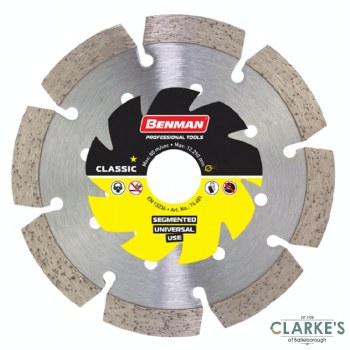 Benman Universal Diamond Cutting Disc 115mm