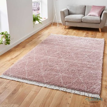 Boho 8280 Rose Rug 120 x 170cm
