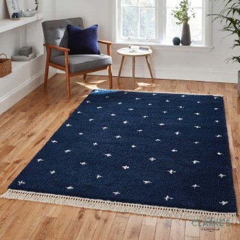 Boho A475 Navy Rug 160 x 220cm