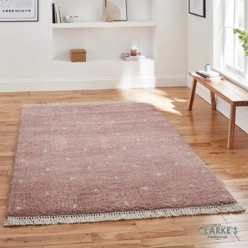 Boho A475 Rose Rug 120 x 170cm