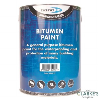 Bond It Bitumen Paint 5 Litre