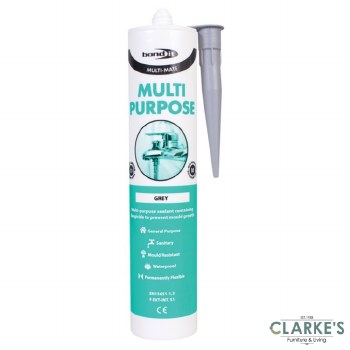 Bond It Multi-Mate General Purpose Silicone Grey 310ml
