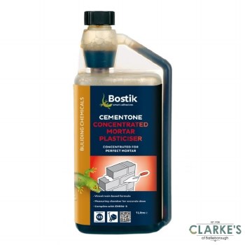 Bostik Cementone Concentrated Mortar Plasticiser 1 Litre