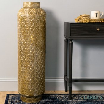 Casablanca Gold Floor Lamp