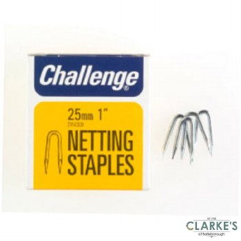 Challange Netting Staples 25mm