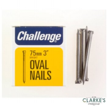 Challange Oval Wire Nails 75mm