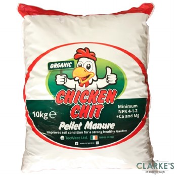 Chicken Chit Manure Pellets 10 kg Bag