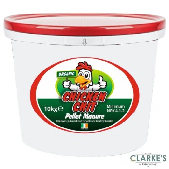 Chicken Chit Manure Pellets 10 kg Bucket