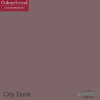 Colourtrend Contemporary Ceramic Matt City Dusk Paint 1 Litre