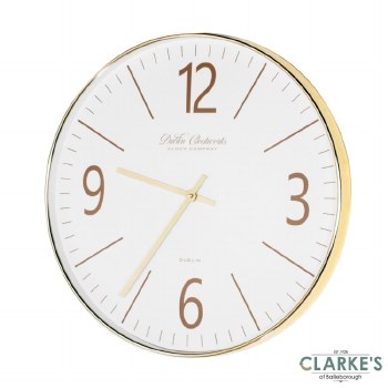 Clockworks Gold Modern Mirror 50cm