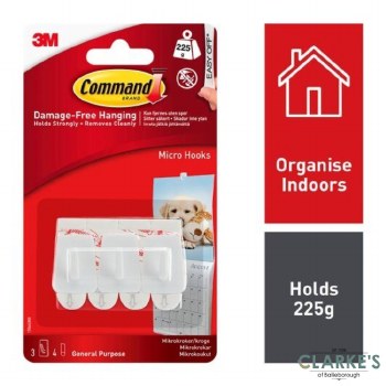 Command 3M Micro Hooks