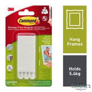 Command 3M Narrow Picture Hanging Strips