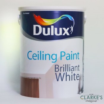 Dulux Ceiling Paint Brilliant White 5 Litre