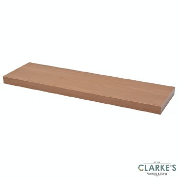 Duraline Floating Shelf Gloss Oak 80 cm