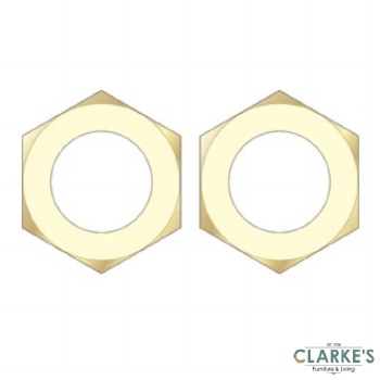 Easi Plumb 3/4" Brass Compression Nuts 2 Pieces