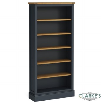 Edinburgh Large Bookcase with Oak Shelves