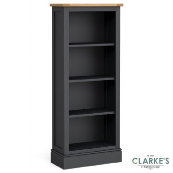 Edinburgh Slim Bookcase Charcoal