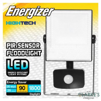 Energizer LED 20W Floodlight with Movement Sensor