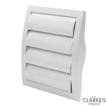 Plastic Outdoor Grilles with Shutters