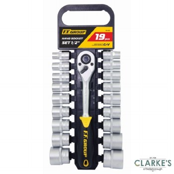 F.F. Group 19 Pieces Socket Set