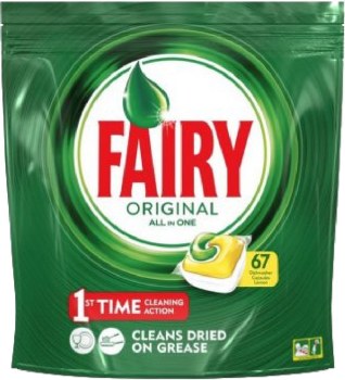Fairy Dishwasher 67 Capsules