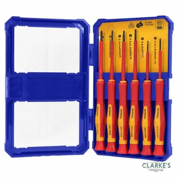 Faithfull Precision VDE Mini Screwdriver Set