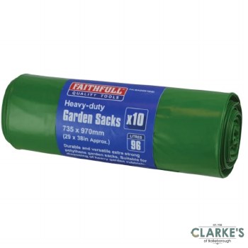 Faithfull Heavy Duty Garden Sacks