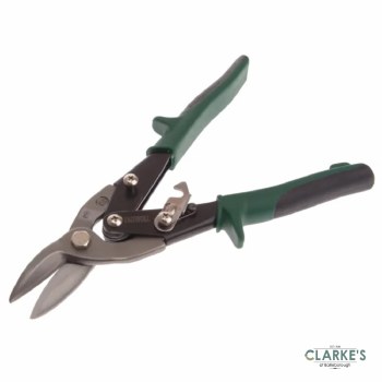 Faithfull Green Compound Aviation Snips Right Cut 250mm