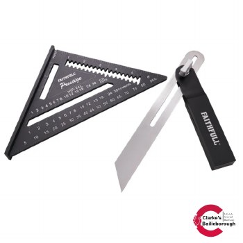 Faithfull CNC Sliding Bevel and Quick Square Set