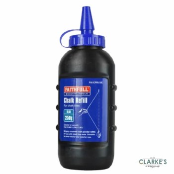 Faithfull Chalk Powder Refill  Blue 250g