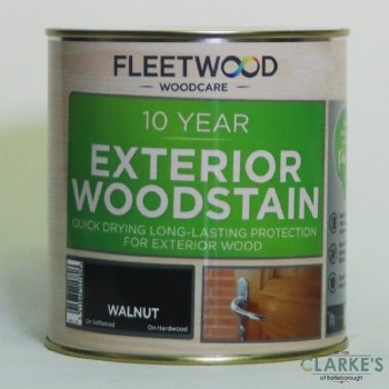 Fleetwood 10 Year Exterior Woodstain Walnut 2.5 Litre