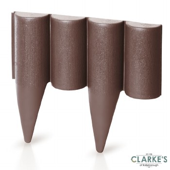 PalGarden Garden Edging Brown 2.5 Meter
