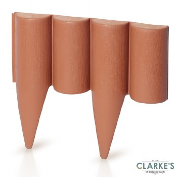 PalGarden Garden Edging Terracotta 2.5 Meter