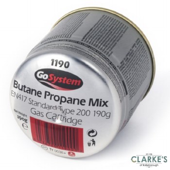 GoSystem Butane Propane Pierceble Cartridge