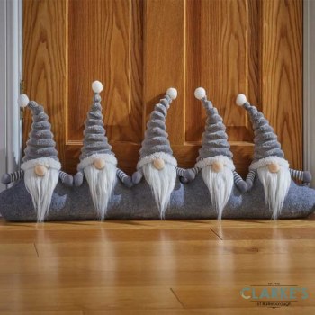 Gonks Draught Excluder Grey