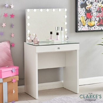 Hollywood Kids Vanity Table with Mirror