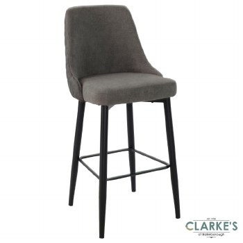 Lara Bar Stool Grey