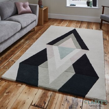 Michelle Collins 'Time to Reflect' Wool Rug 120 x 170cm
