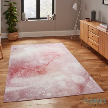 Michelle Collins OS0077 Printed Rose Rug 120 x 170cm