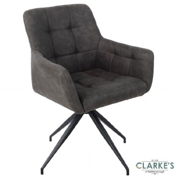 Milan Dining Chair Grey