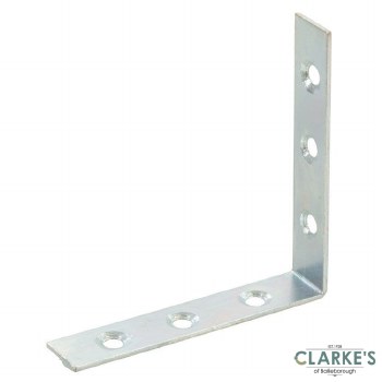 Perry Corner Braces Zinc Plated 75mm Pack of 10