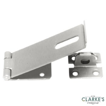 Perry Hasp & Staple Zinc 115mm