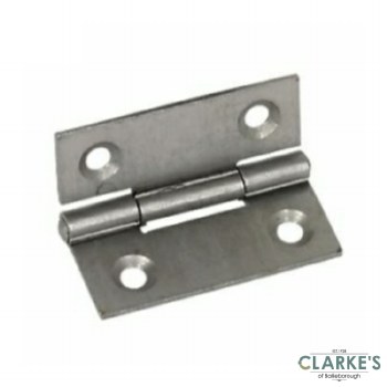 Perry Butt Hinge Pair Self Colour 50mm