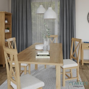 Purdi Oak Dining Set